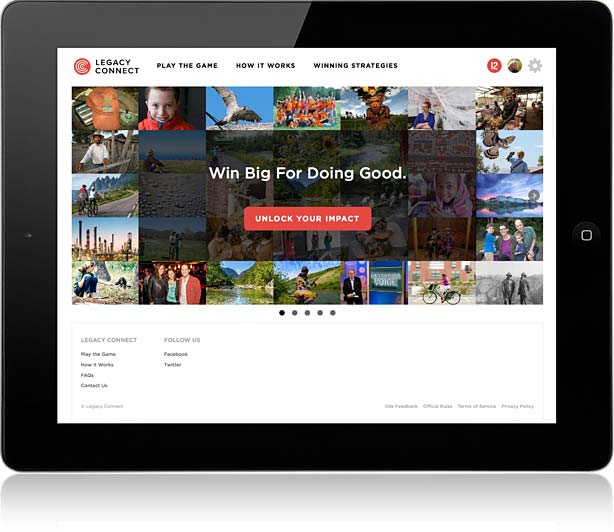 philanthropic website design